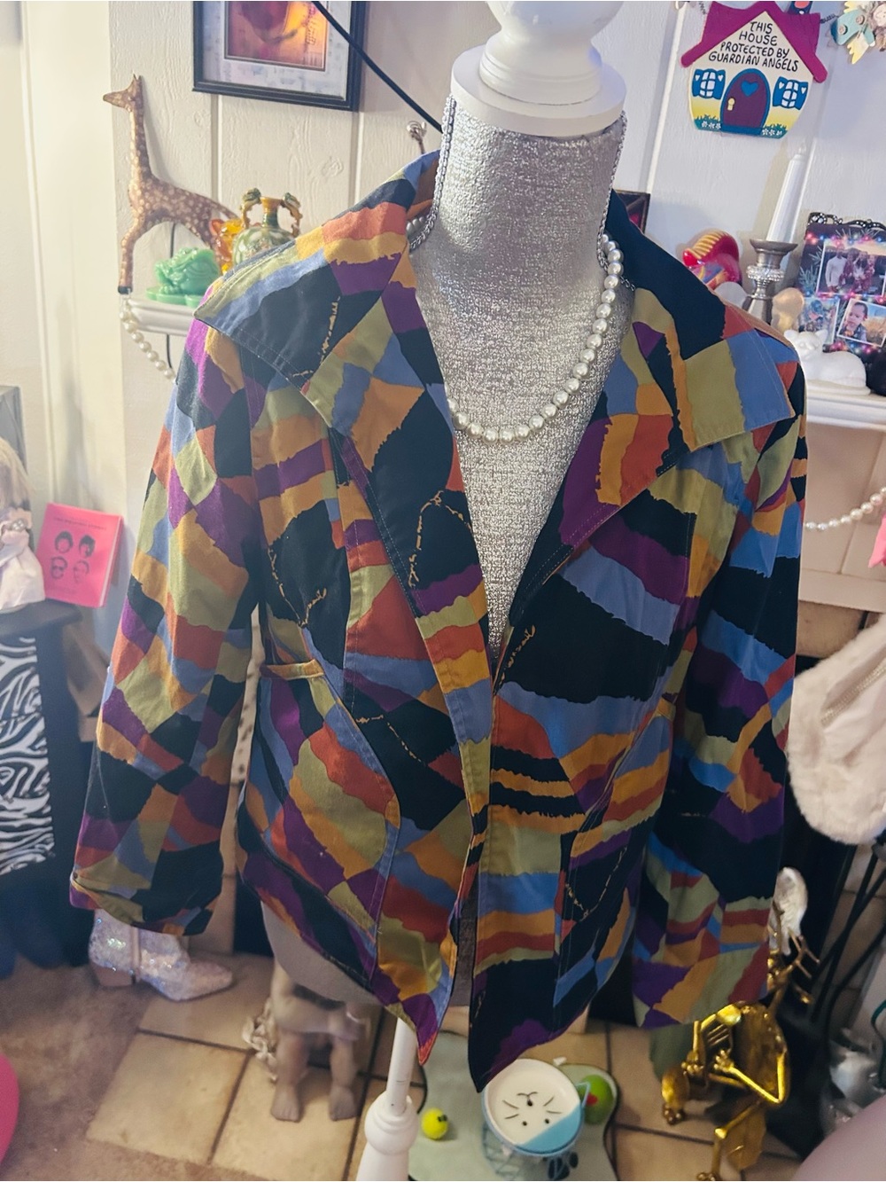 Colorblock Women's Lightweight Jacket - Multicolor